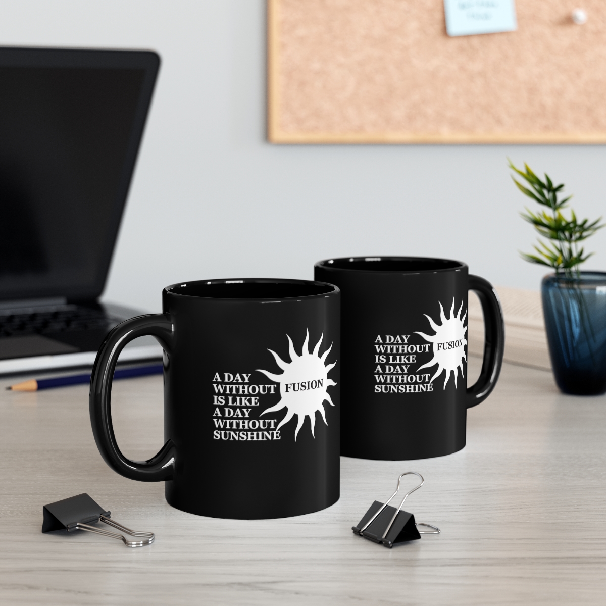 Day Without Fusion is Day Without Sunshine Mug, Funny Mug, Gift Mug, Science Humor Gift, Physics Humor Gift - Image 5