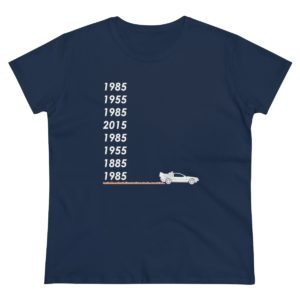 McFly Timeline Women's T-Shirt | Back To The Future | Graphic Tee