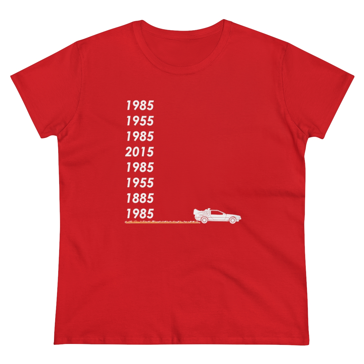 McFly Timeline Women's T-Shirt | Back To The Future | Graphic Tee - Image 11
