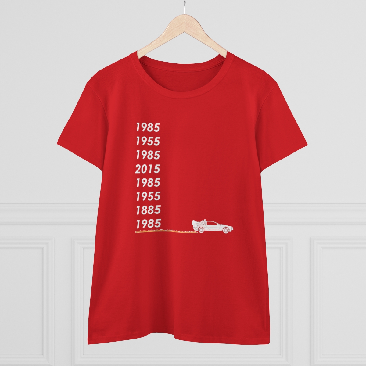 McFly Timeline Women's T-Shirt | Back To The Future | Graphic Tee - Image 13