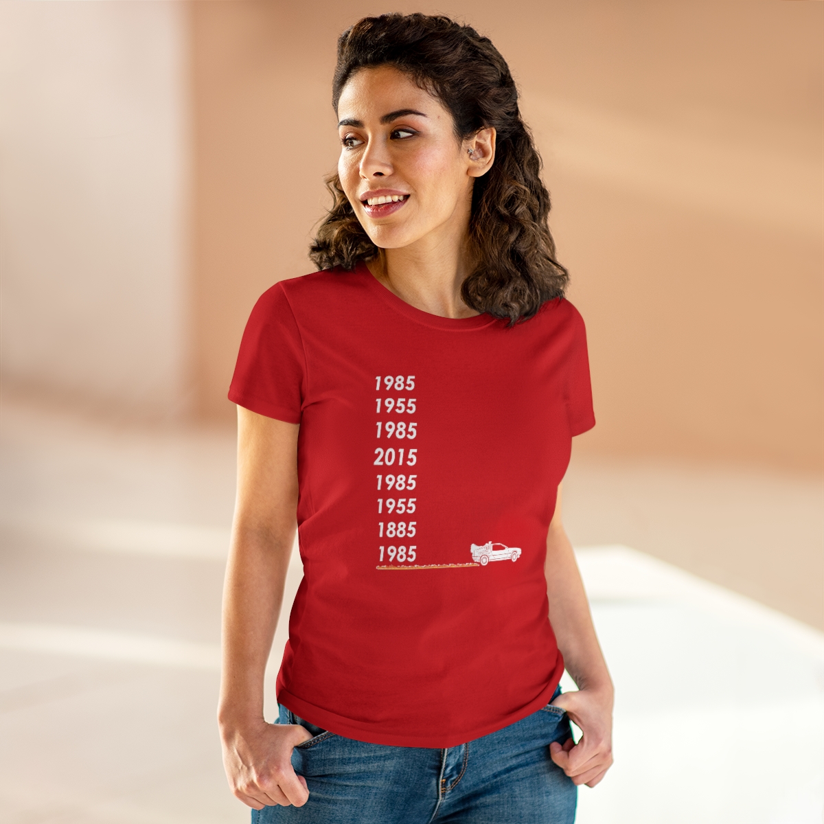 McFly Timeline Women's T-Shirt | Back To The Future | Graphic Tee - Image 15