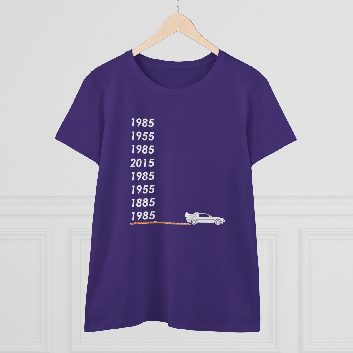 McFly Timeline Women's T-Shirt | Back To The Future | Graphic Tee - Image 8