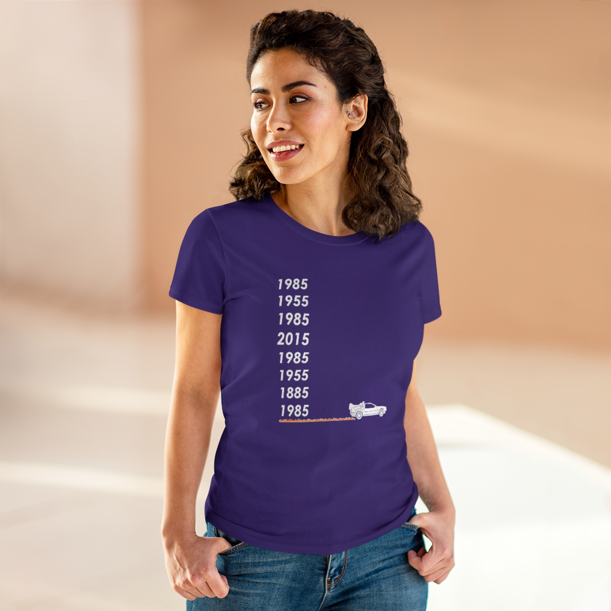 McFly Timeline Women's T-Shirt | Back To The Future | Graphic Tee - Image 10