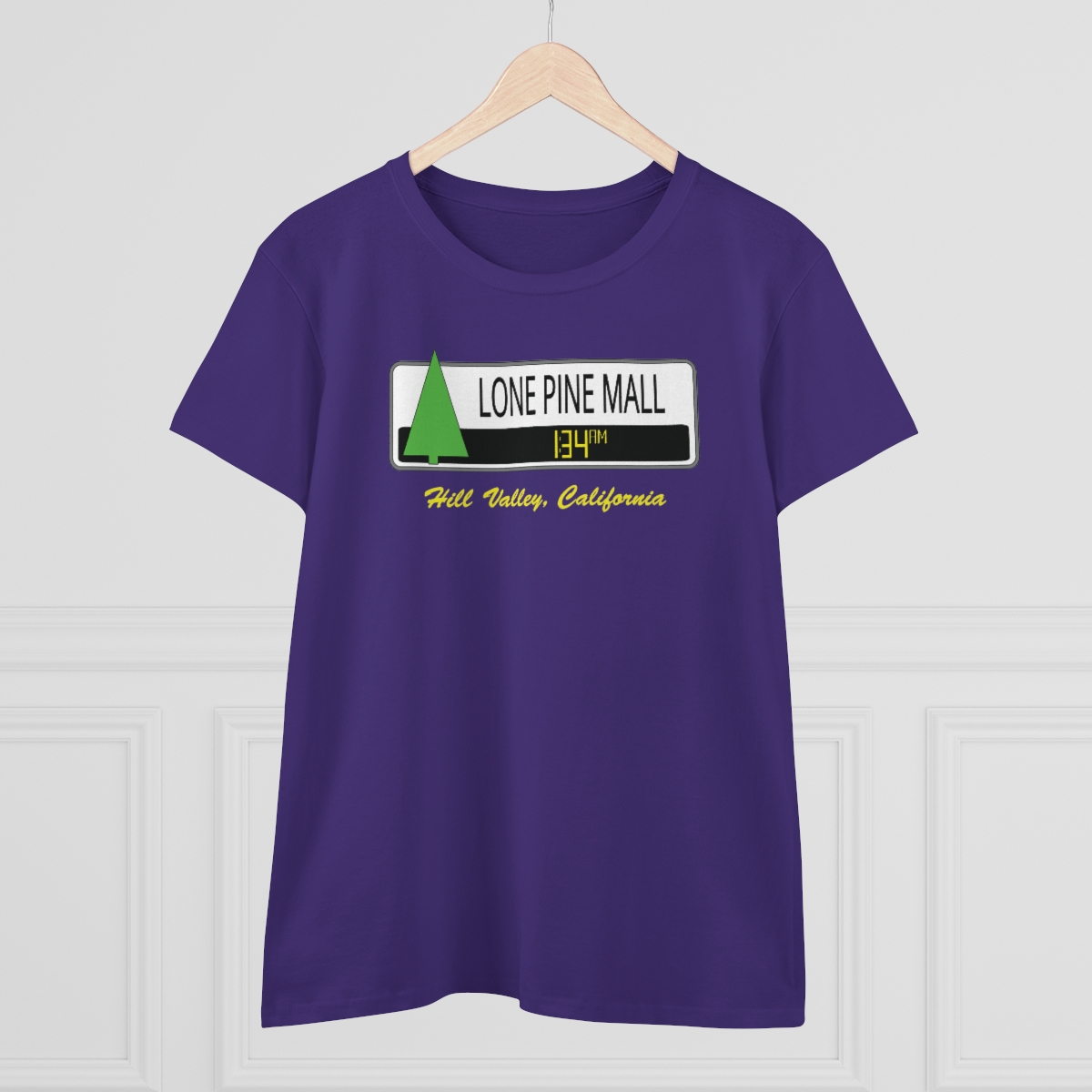 Lone Pines Mall Women's T-Shirt | Back To The Future | Graphic Tee - Image 8