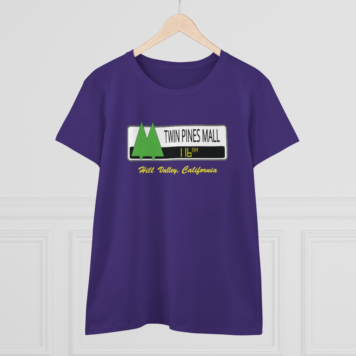 Twin Pines Mall Women's T-Shirt | Back To The Future | Graphic Tee - Image 8